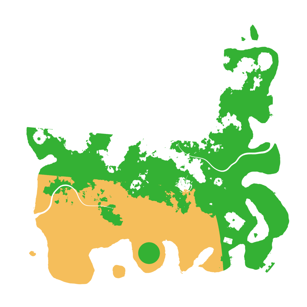 Biome Rust Map: Procedural Map, Size: 3750, Seed: 564855464