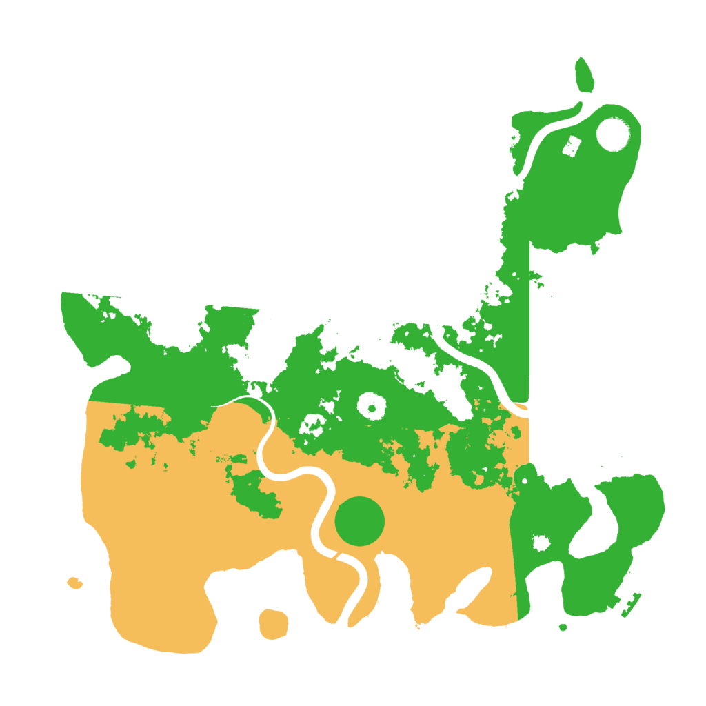 Biome Rust Map: Procedural Map, Size: 3750, Seed: 564855464