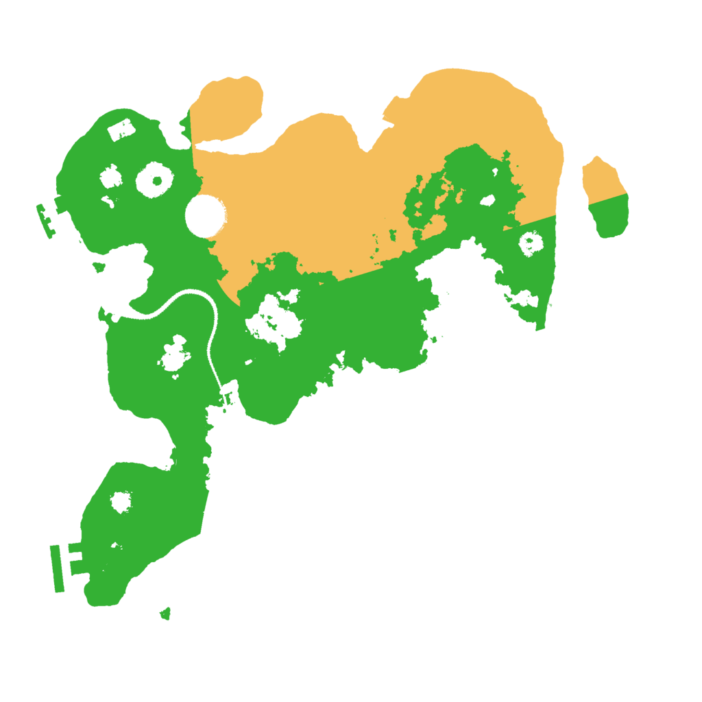 Biome Rust Map: Procedural Map, Size: 3000, Seed: 1448115077