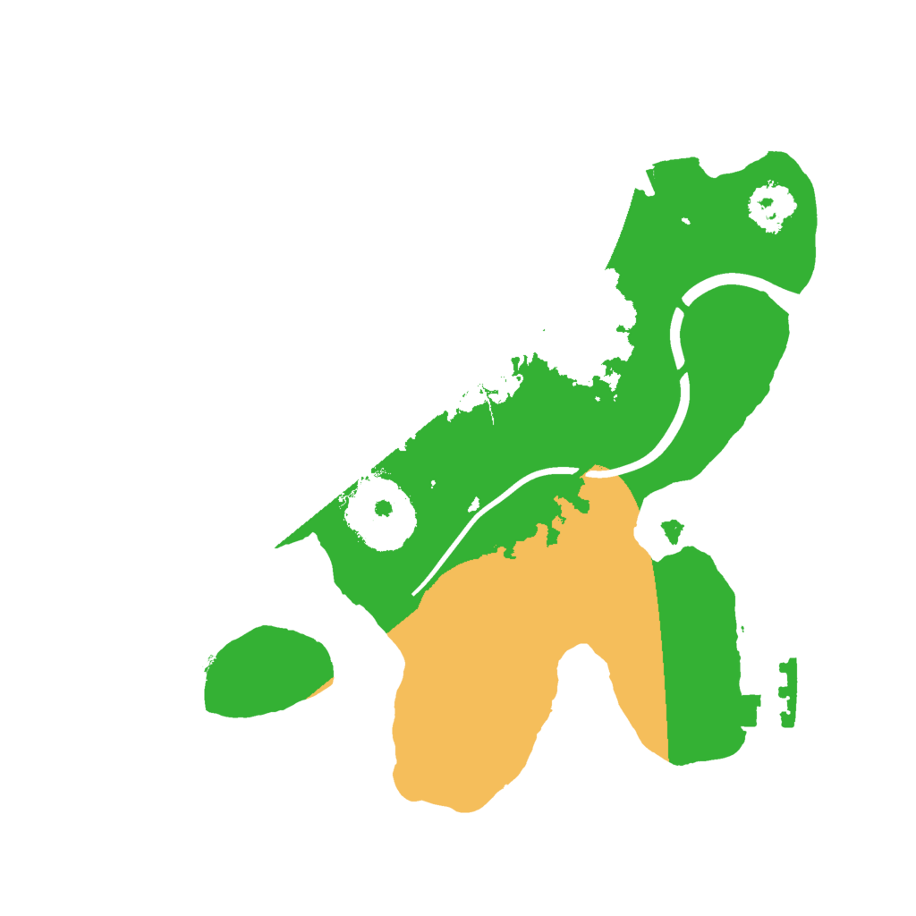 Biome Rust Map: Procedural Map, Size: 2000, Seed: 814531766