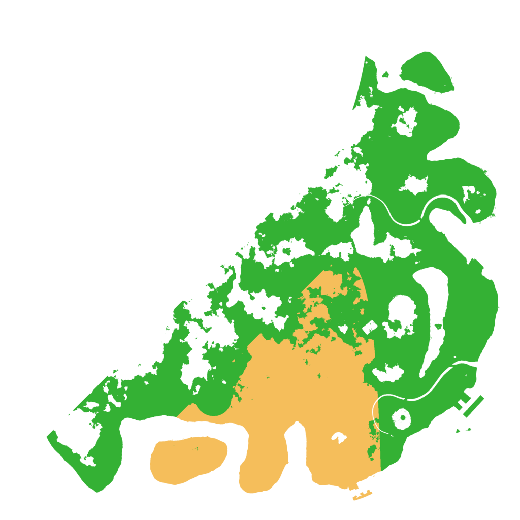 Biome Rust Map: Procedural Map, Size: 4000, Seed: 1392452834