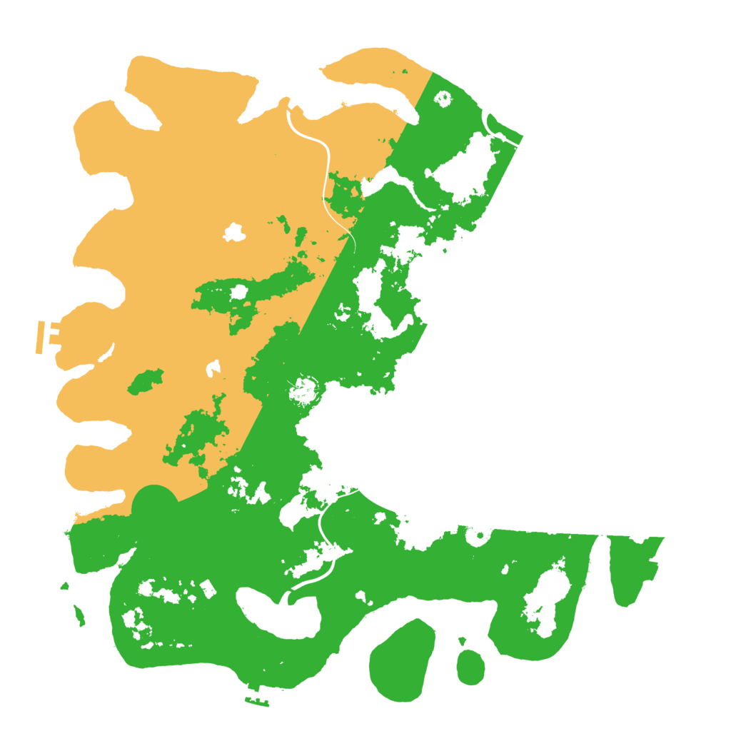 Biome Rust Map: Procedural Map, Size: 4500, Seed: 1506954053
