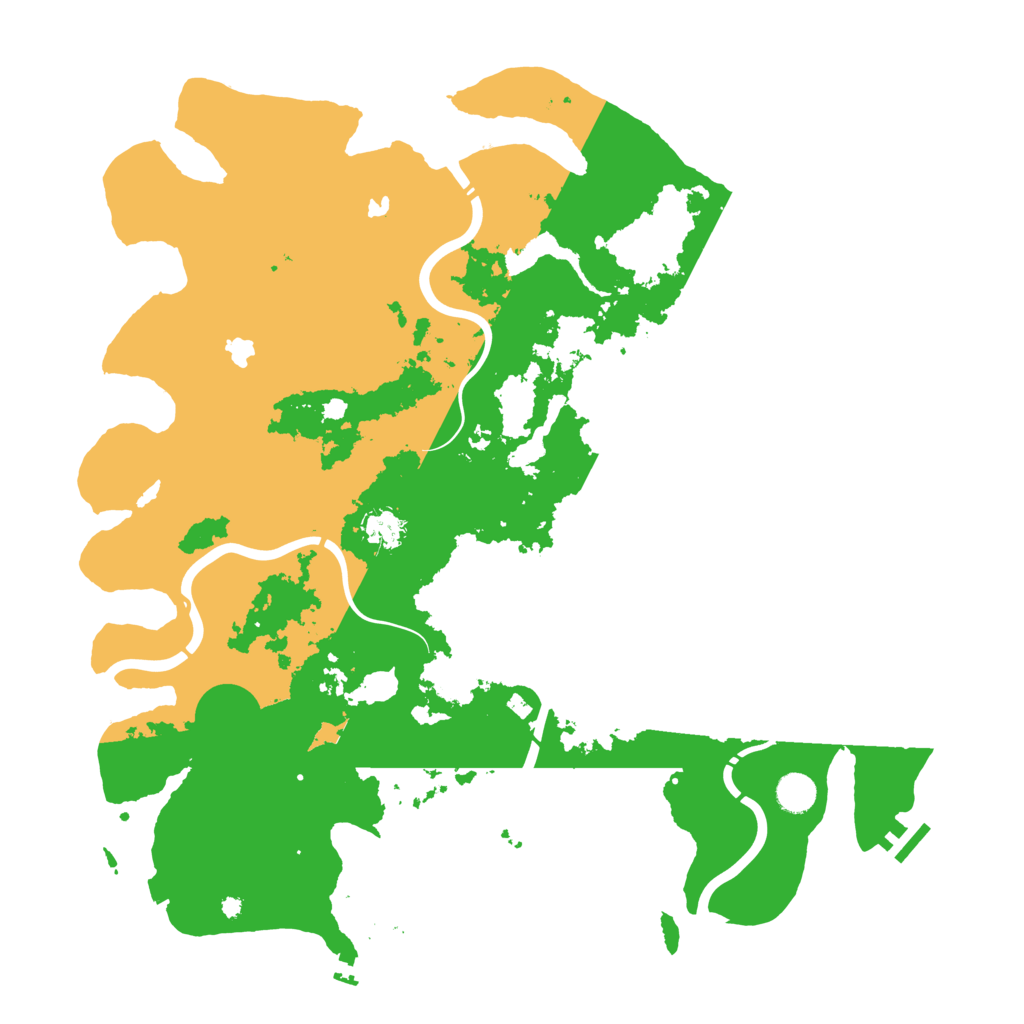 Biome Rust Map: Procedural Map, Size: 4500, Seed: 1506954053