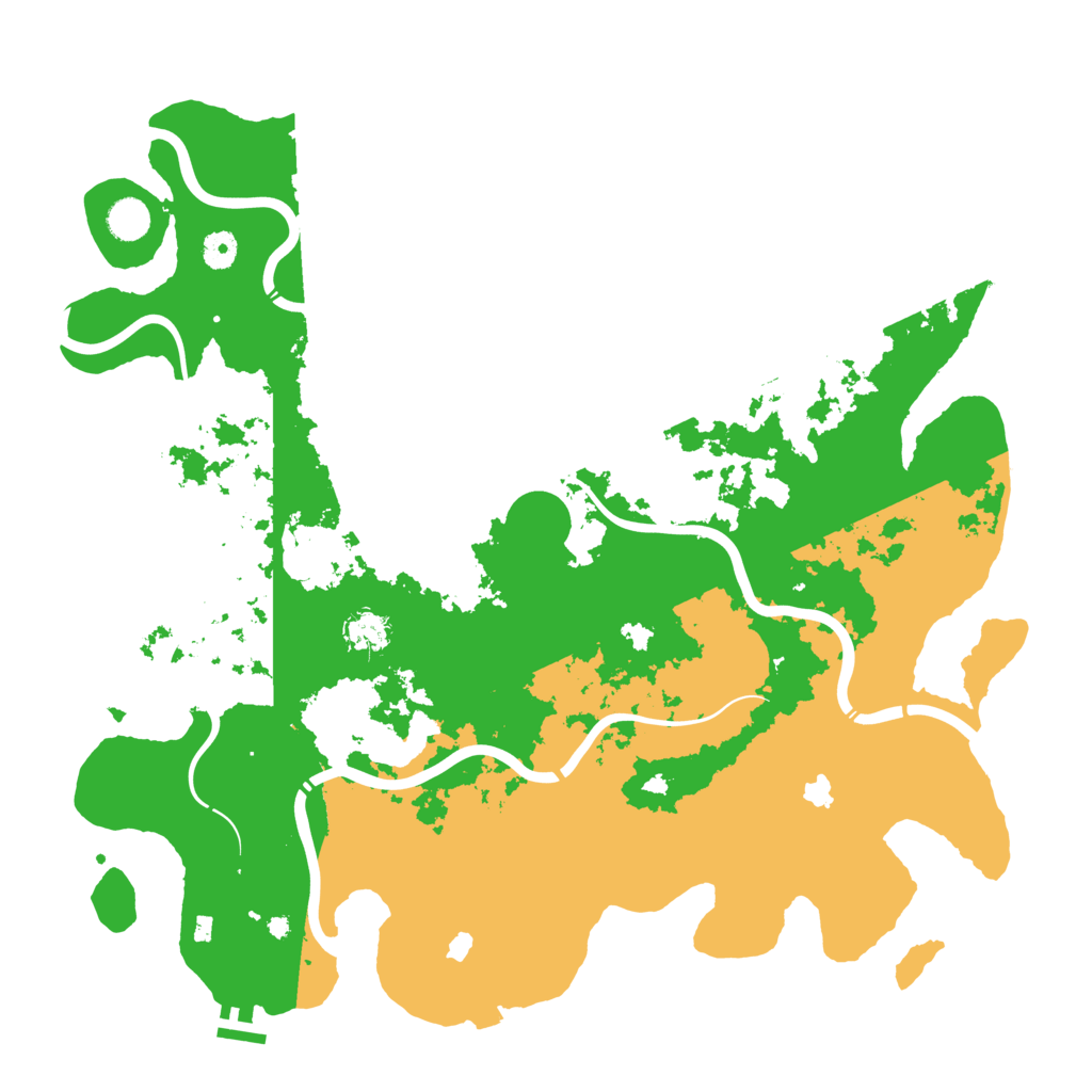 Biome Rust Map: Procedural Map, Size: 4500, Seed: 2089741996