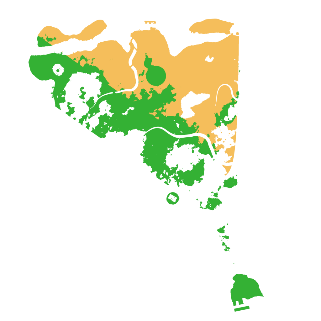 Biome Rust Map: Procedural Map, Size: 4250, Seed: 1502468