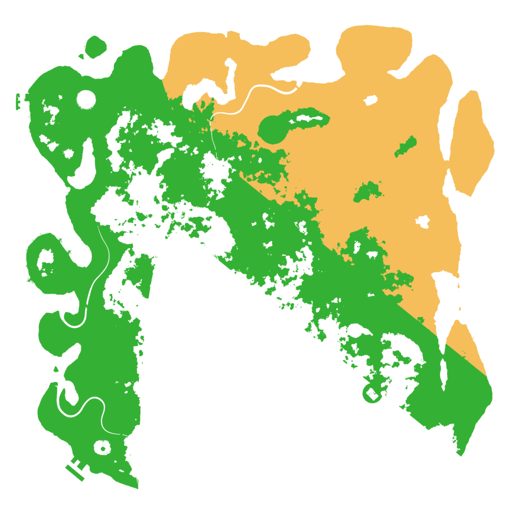 Biome Rust Map: Procedural Map, Size: 4800, Seed: 116631308