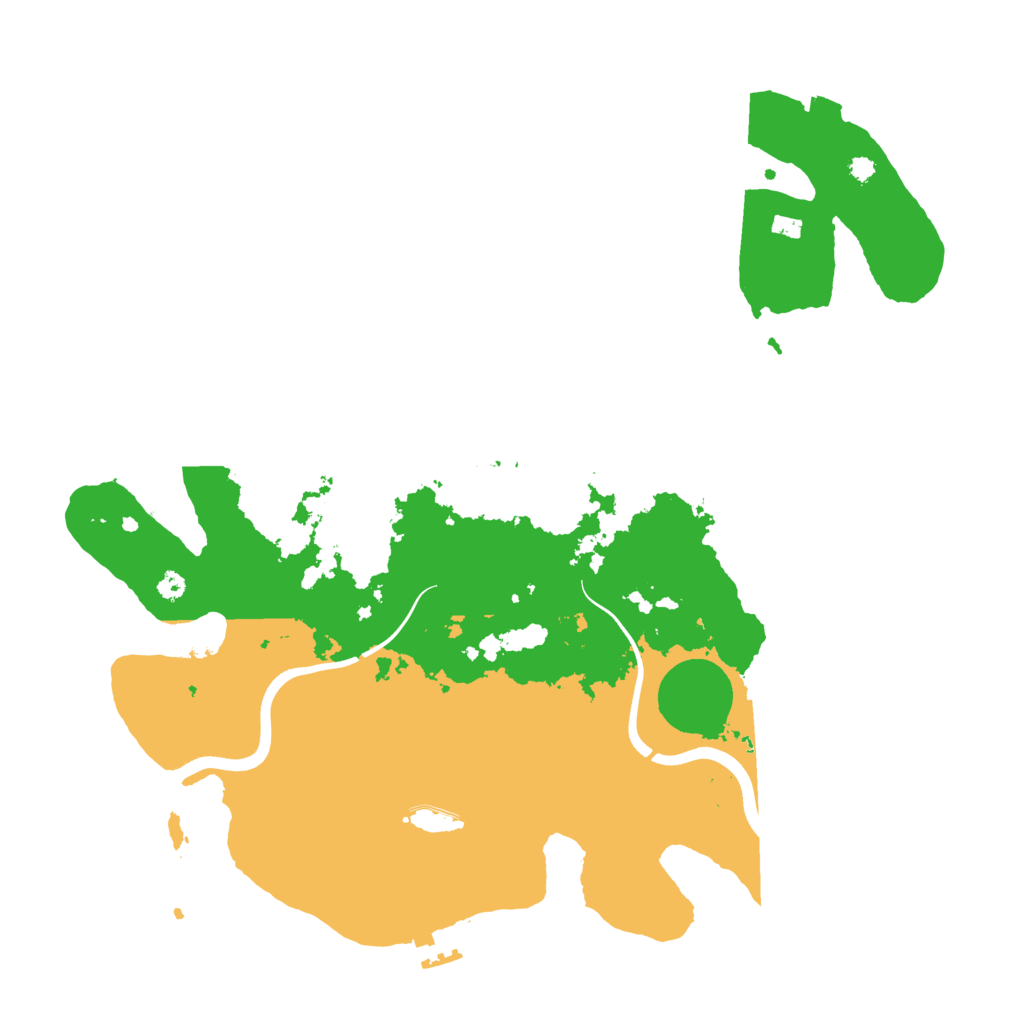 Biome Rust Map: Procedural Map, Size: 3750, Seed: 1117957732