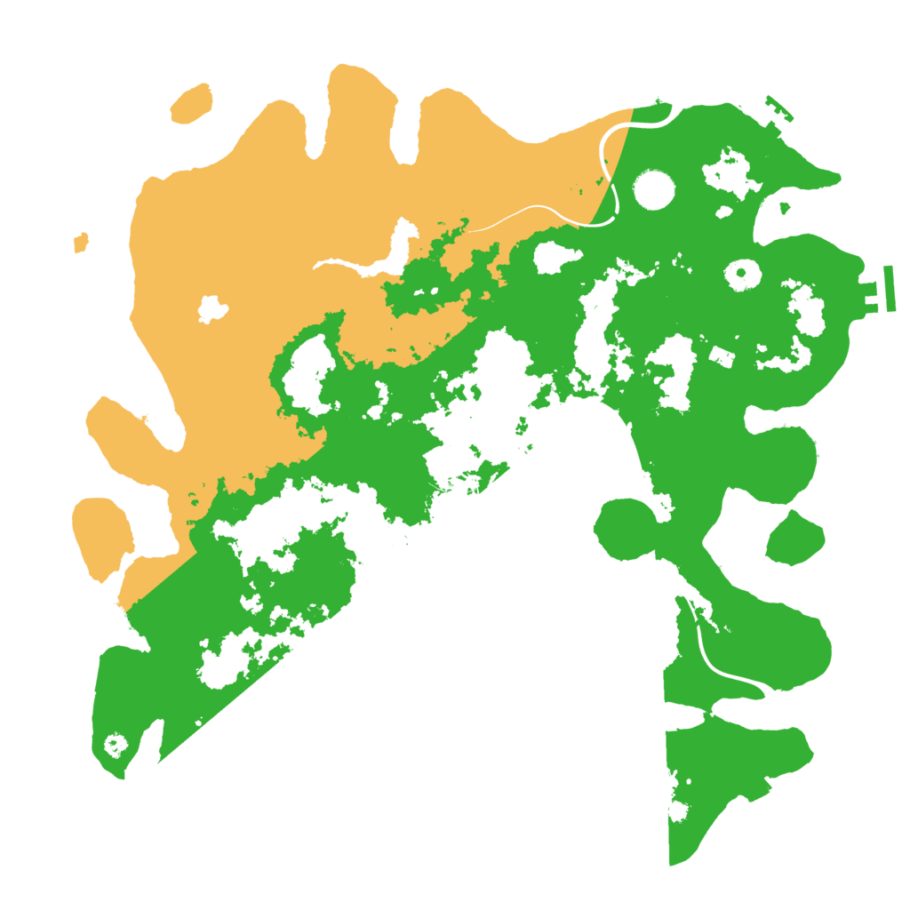 Biome Rust Map: Procedural Map, Size: 4000, Seed: 1101012566