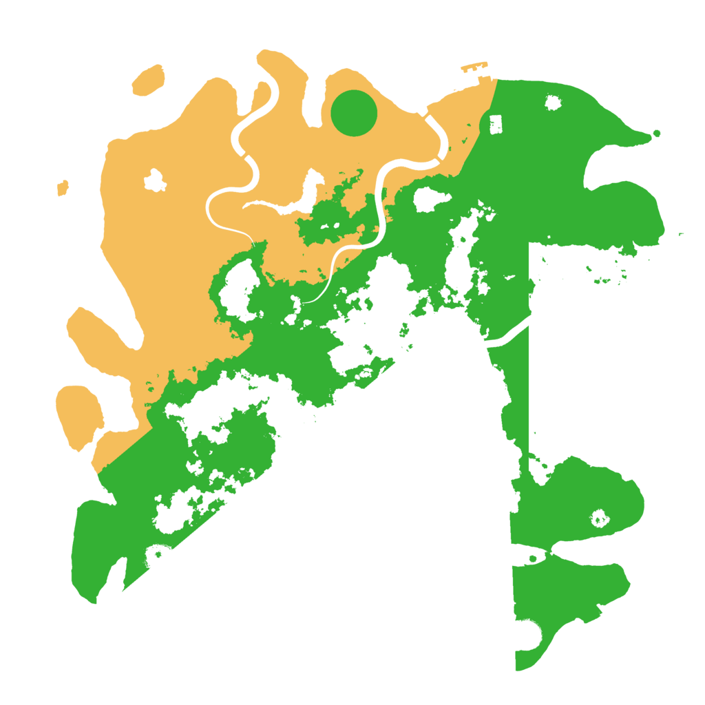Biome Rust Map: Procedural Map, Size: 4000, Seed: 1101012566