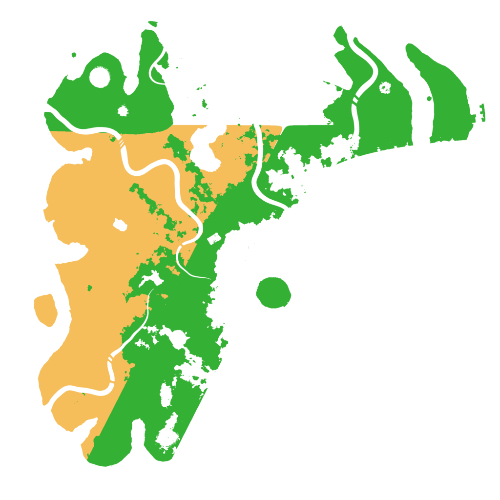 Biome Rust Map: Procedural Map, Size: 4250, Seed: 1745427552