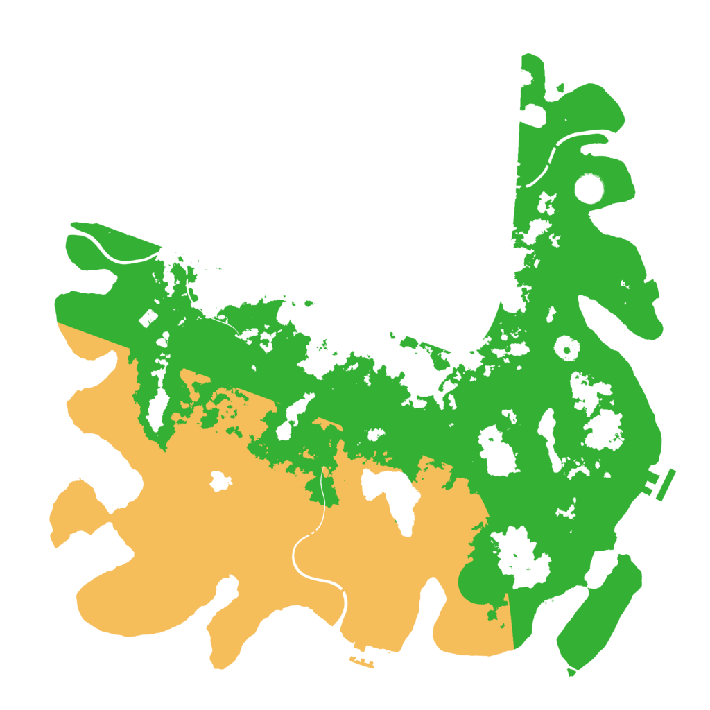 Biome Rust Map: Procedural Map, Size: 4250, Seed: 1975047928