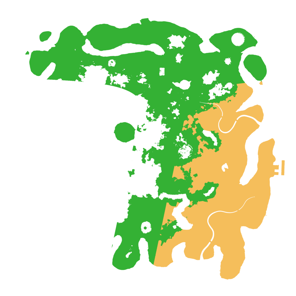 Biome Rust Map: Procedural Map, Size: 4000, Seed: 1194837825