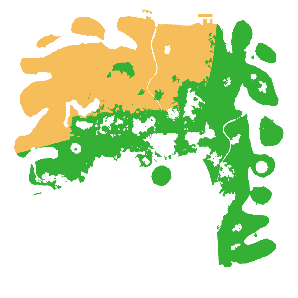 Biome Rust Map: Procedural Map, Size: 4250, Seed: 23857473