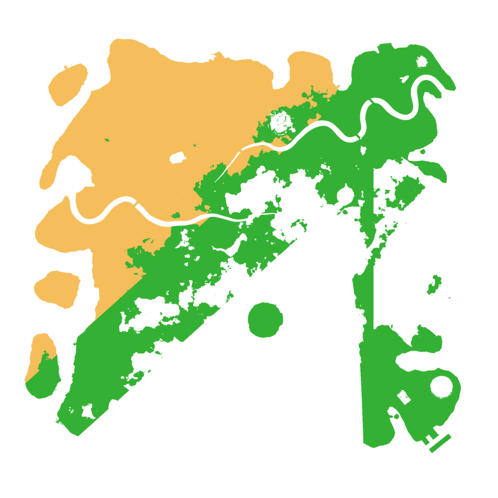 Biome Rust Map: Procedural Map, Size: 4000, Seed: 482629174