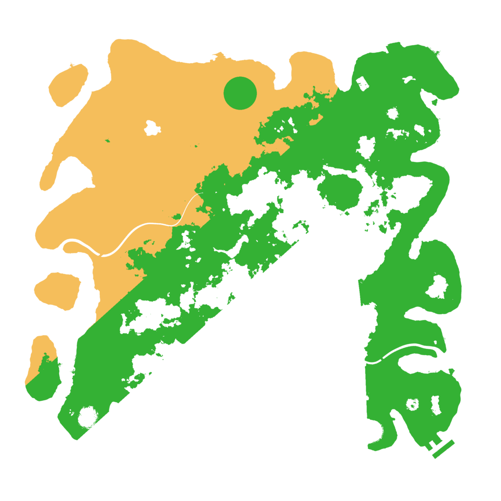 Biome Rust Map: Procedural Map, Size: 4000, Seed: 482629174