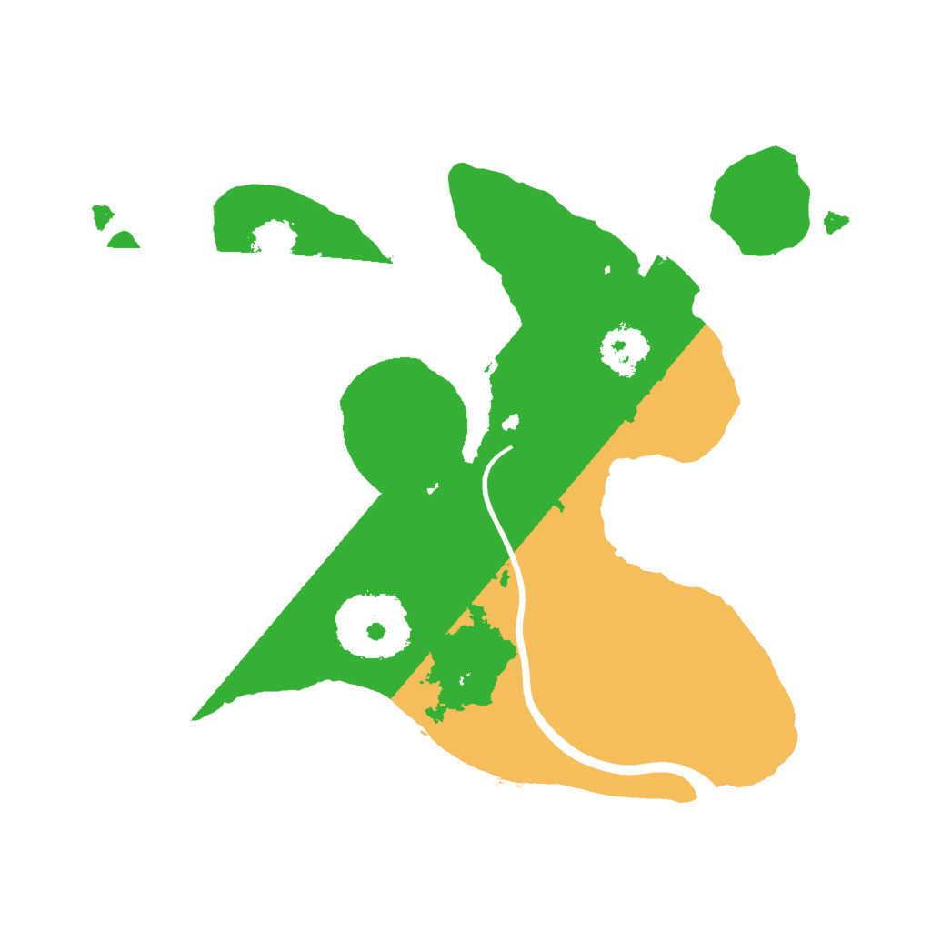 Biome Rust Map: Procedural Map, Size: 2000, Seed: 288265383