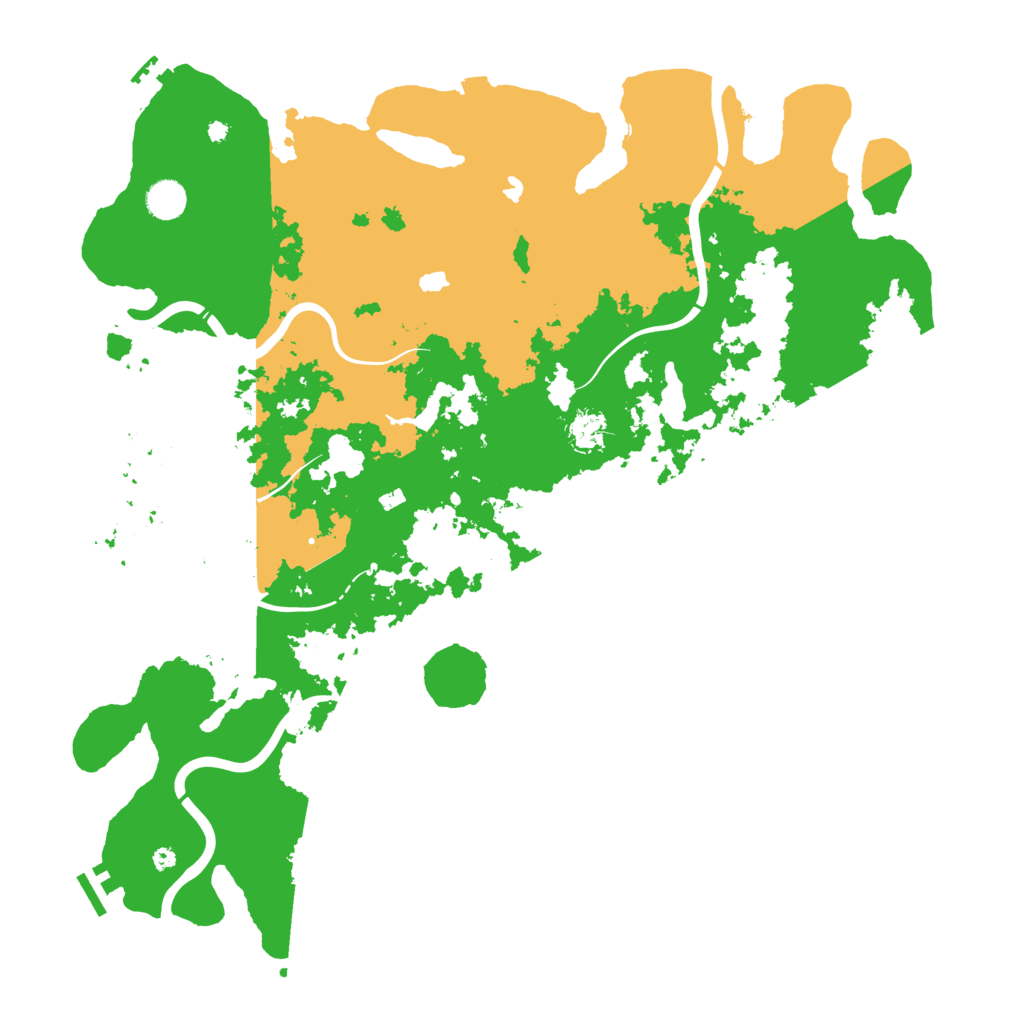Biome Rust Map: Procedural Map, Size: 4500, Seed: 938490098