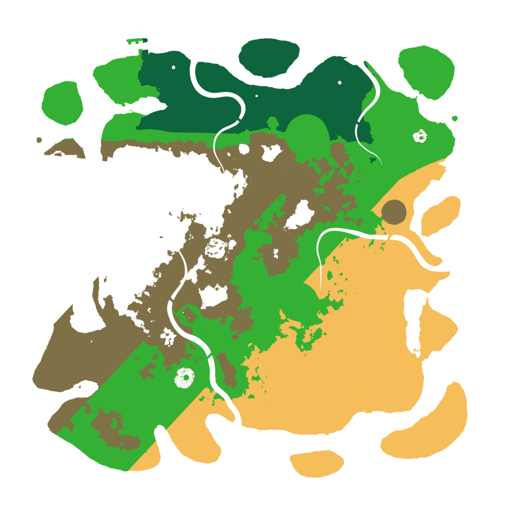 Biome Rust Map: Procedural Map, Size: 3750, Seed: 747207925