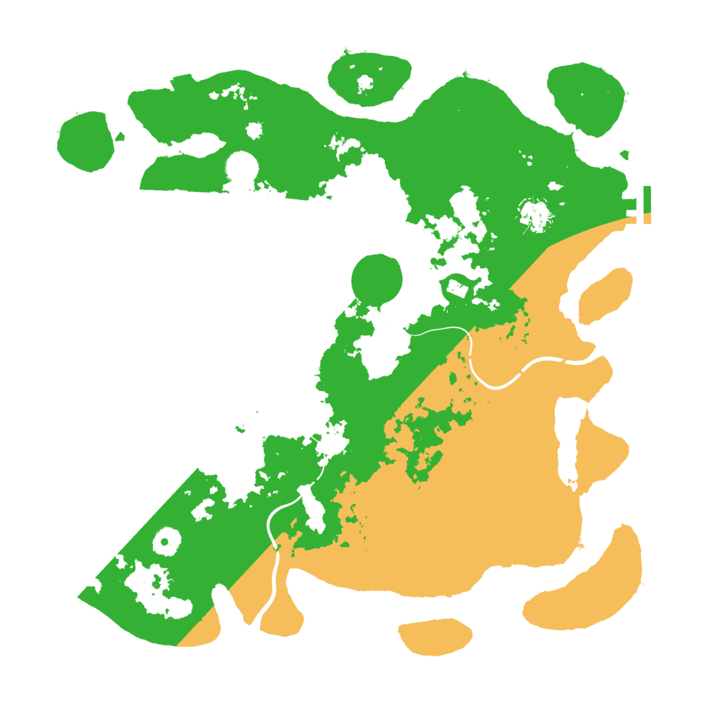 Biome Rust Map: Procedural Map, Size: 3750, Seed: 747207925