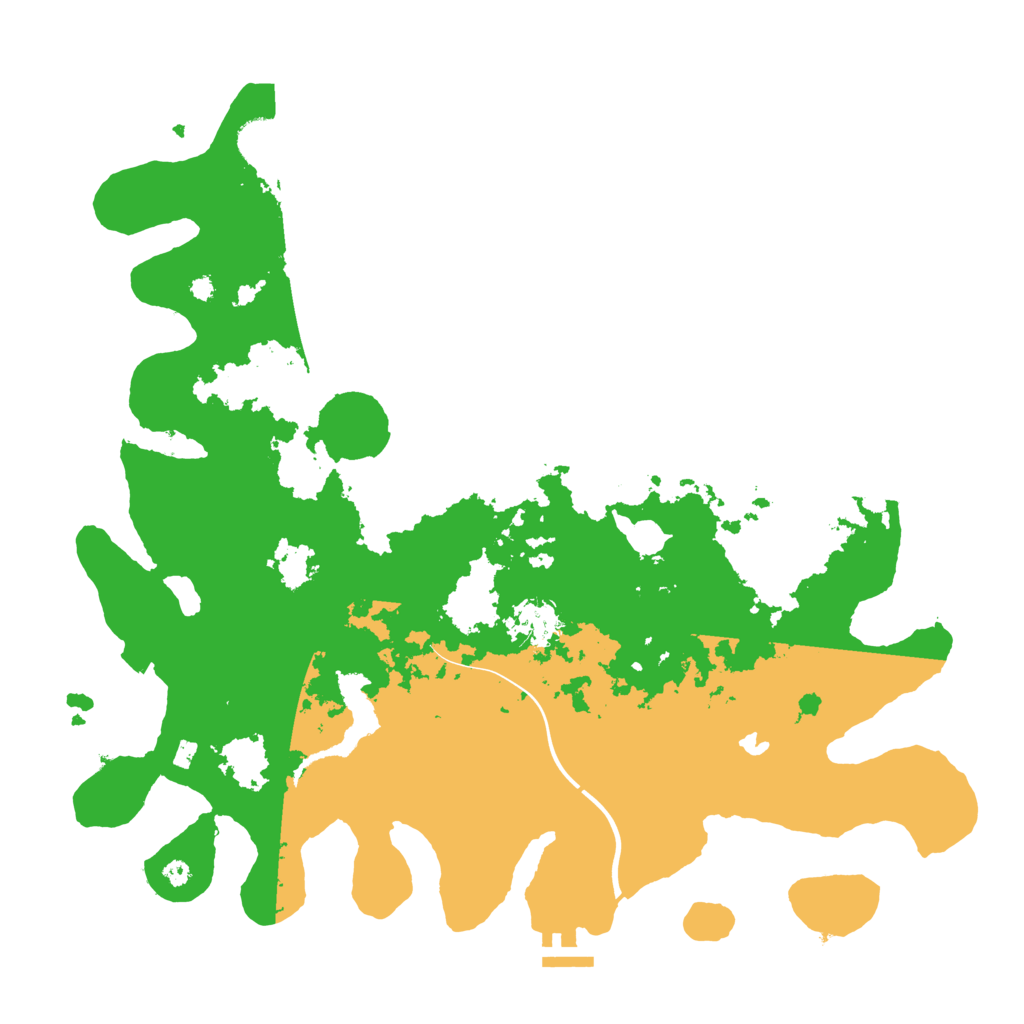 Biome Rust Map: Procedural Map, Size: 4000, Seed: 67593