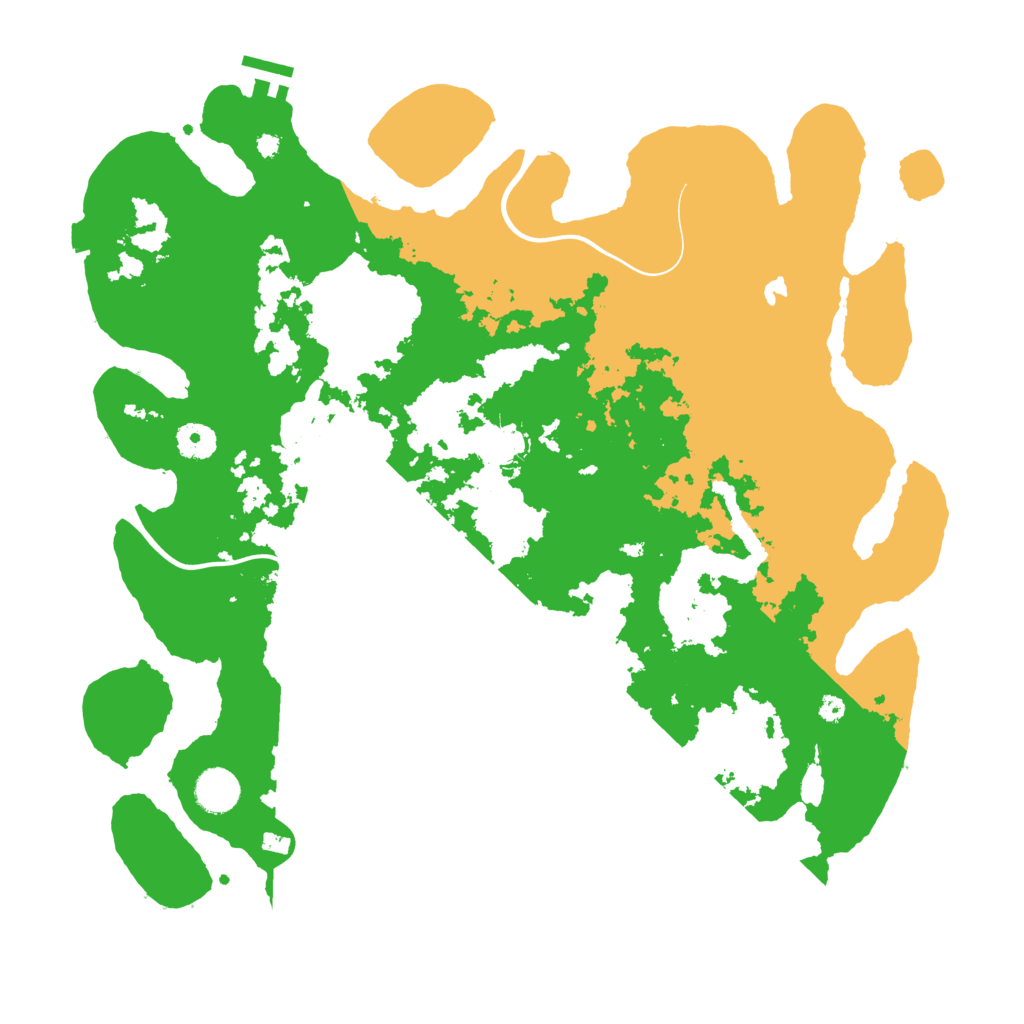 Biome Rust Map: Procedural Map, Size: 4000, Seed: 1835286674