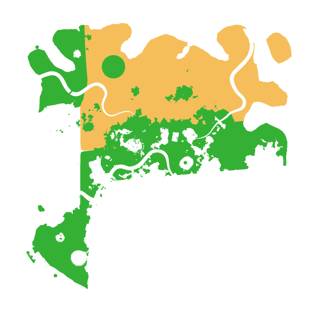 Biome Rust Map: Procedural Map, Size: 3650, Seed: 2538007