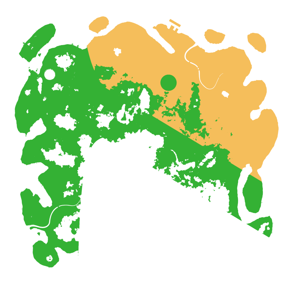 Biome Rust Map: Procedural Map, Size: 4800, Seed: 855228214