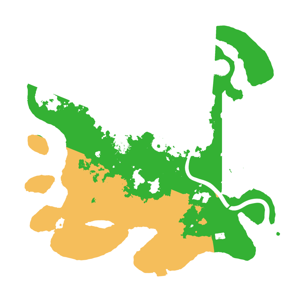 Biome Rust Map: Procedural Map, Size: 3250, Seed: 1050699343