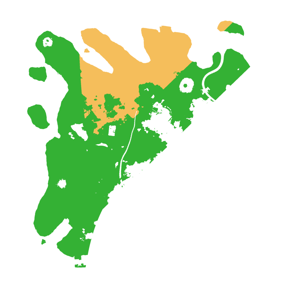 Biome Rust Map: Procedural Map, Size: 3000, Seed: 27119