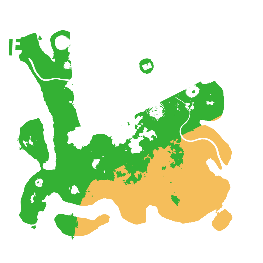 Biome Rust Map: Procedural Map, Size: 3200, Seed: 1555738056