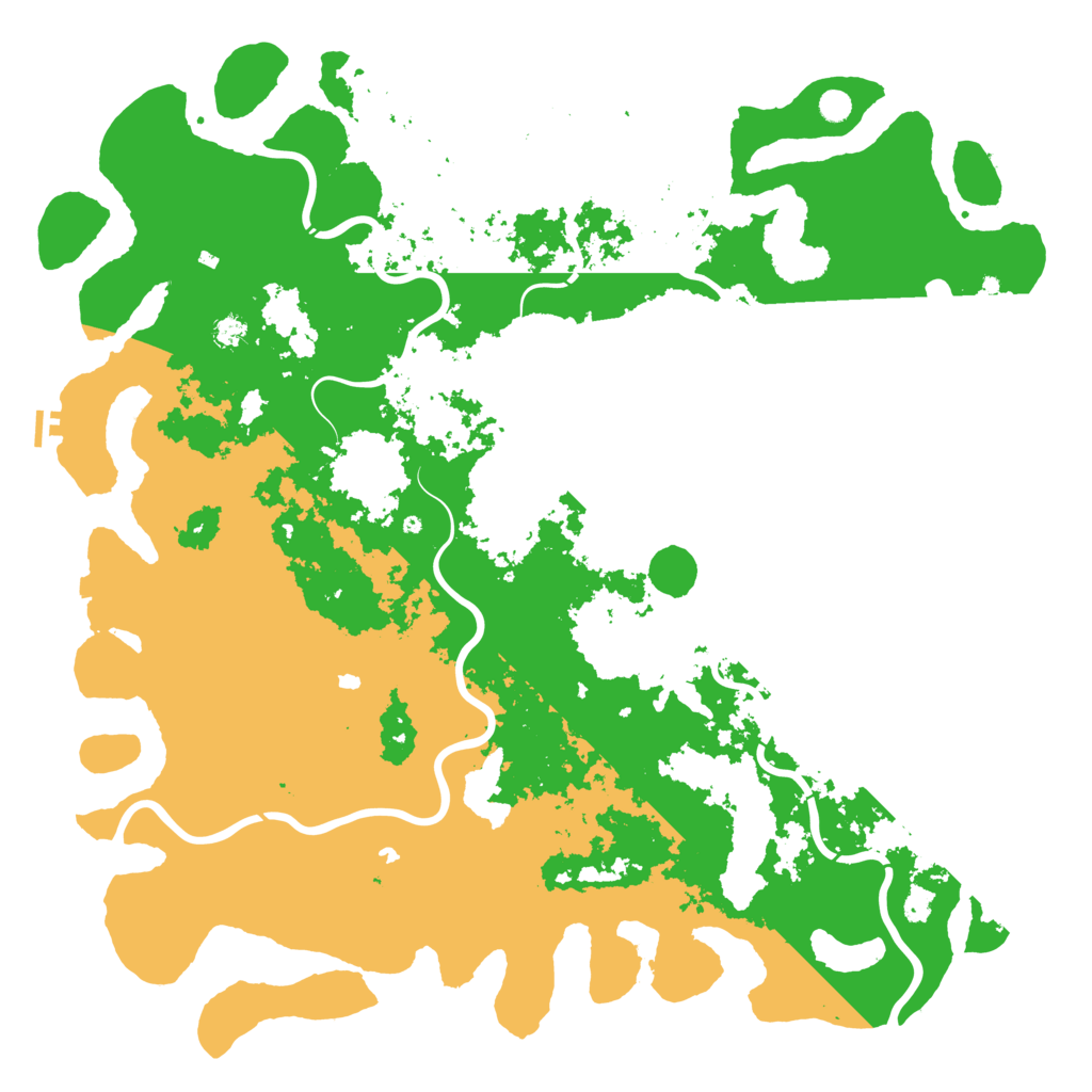 Biome Rust Map: Procedural Map, Size: 6000, Seed: 1953753769