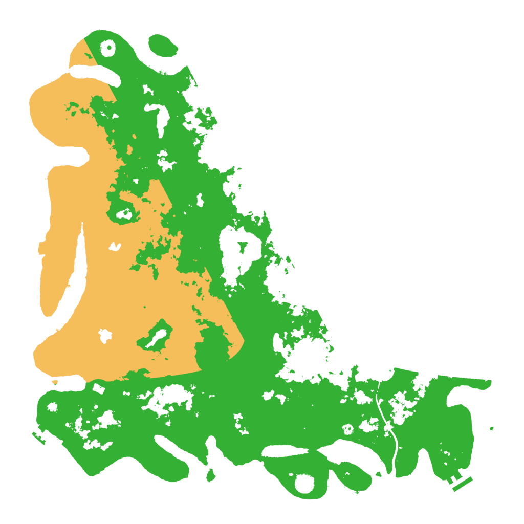 Biome Rust Map: Procedural Map, Size: 4800, Seed: 598965456