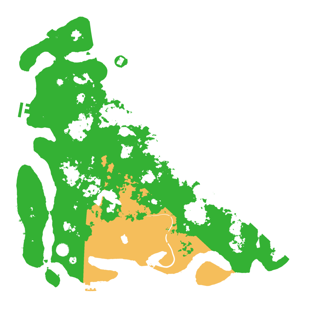 Biome Rust Map: Procedural Map, Size: 4250, Seed: 792502068