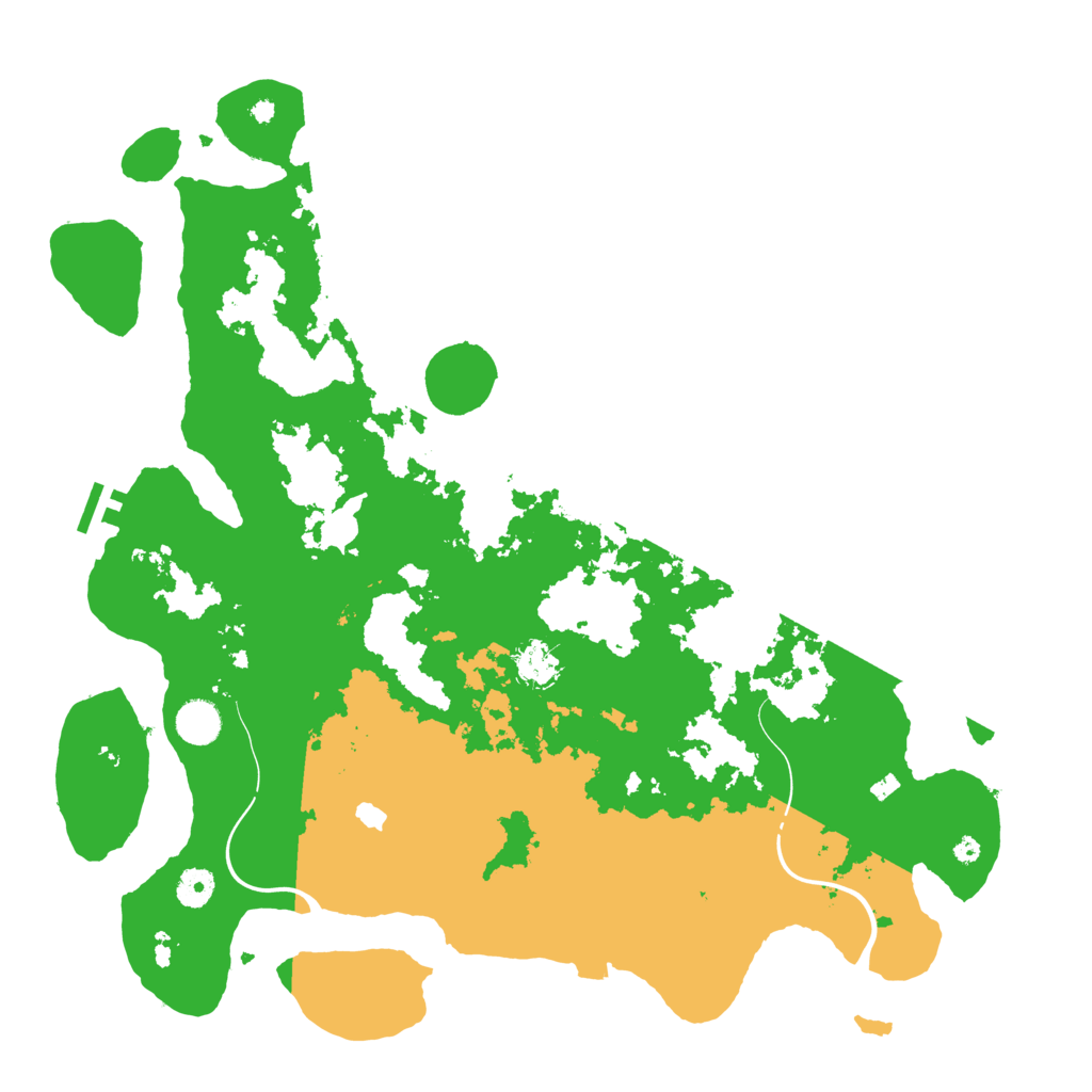 Biome Rust Map: Procedural Map, Size: 4250, Seed: 825583058