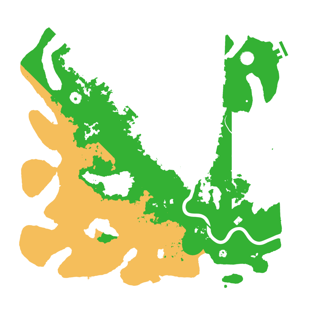 Biome Rust Map: Procedural Map, Size: 4000, Seed: 726701899