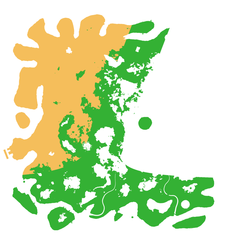 Biome Rust Map: Procedural Map, Size: 5000, Seed: 62251112