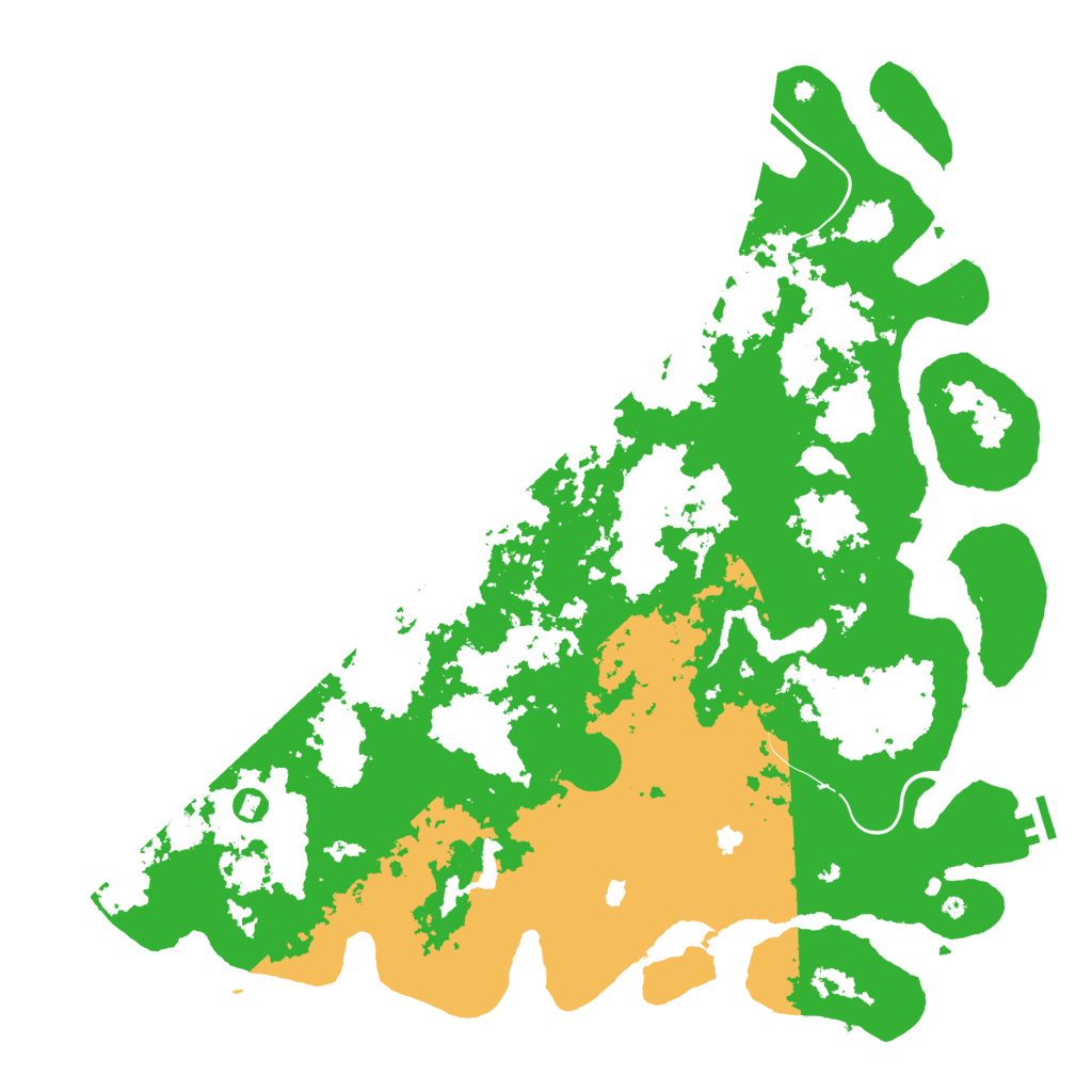 Biome Rust Map: Procedural Map, Size: 5000, Seed: 1219987925