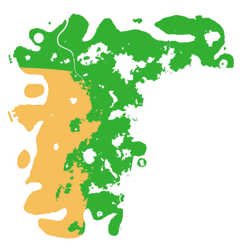 Biome Rust Map: Procedural Map, Size: 4500, Seed: 1974461065