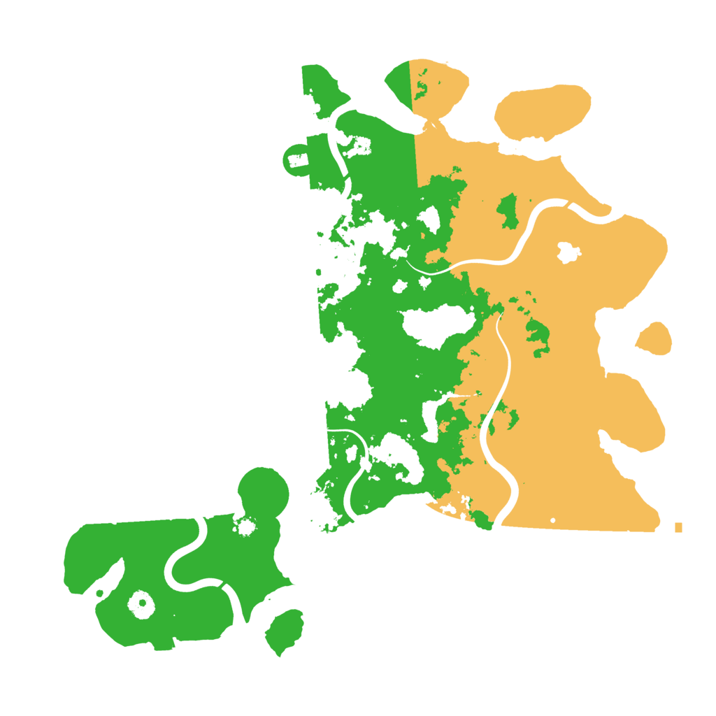 Biome Rust Map: Procedural Map, Size: 4000, Seed: 602541716