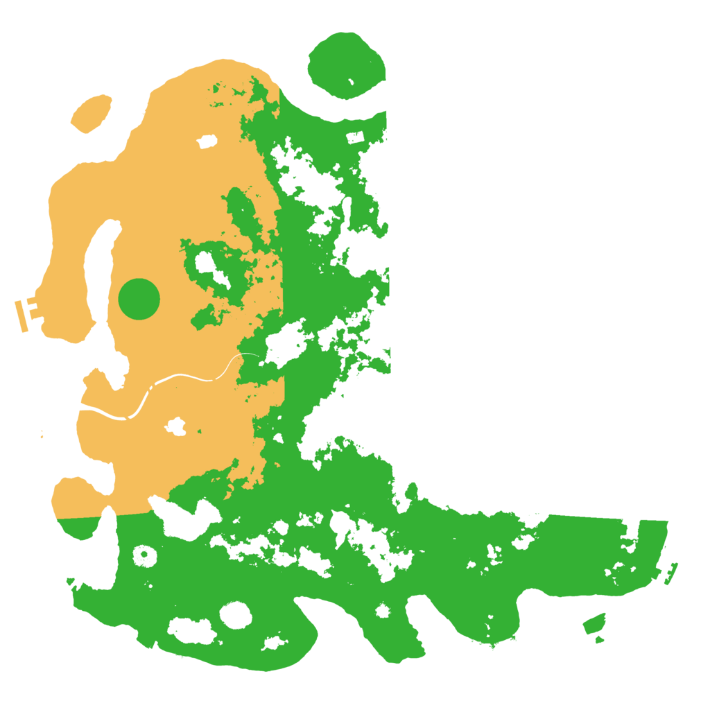 Biome Rust Map: Procedural Map, Size: 4500, Seed: 1466117807