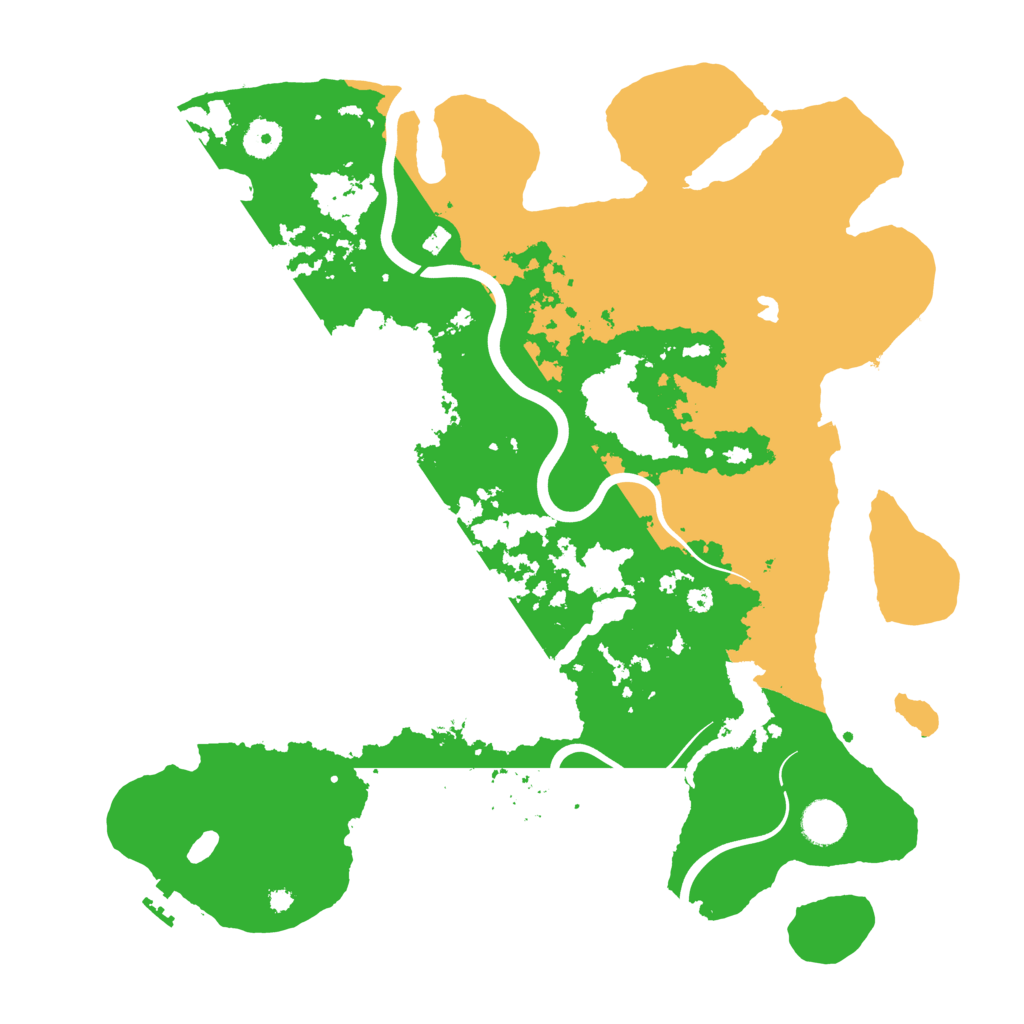 Biome Rust Map: Procedural Map, Size: 4000, Seed: 1300329207