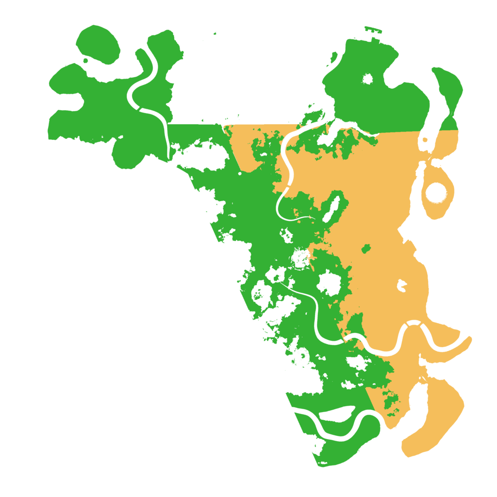Biome Rust Map: Procedural Map, Size: 4250, Seed: 681904576