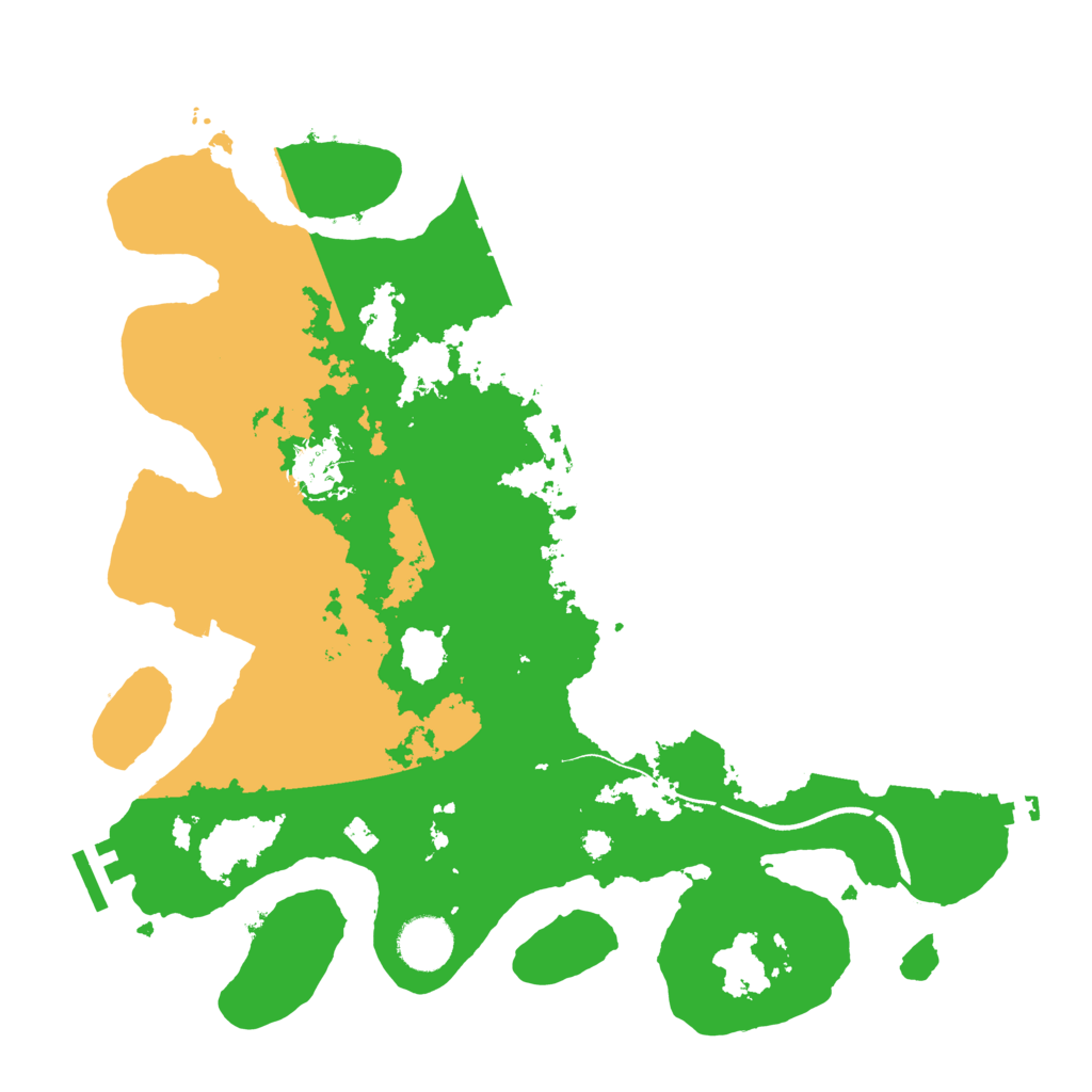 Biome Rust Map: Procedural Map, Size: 3500, Seed: 149648604