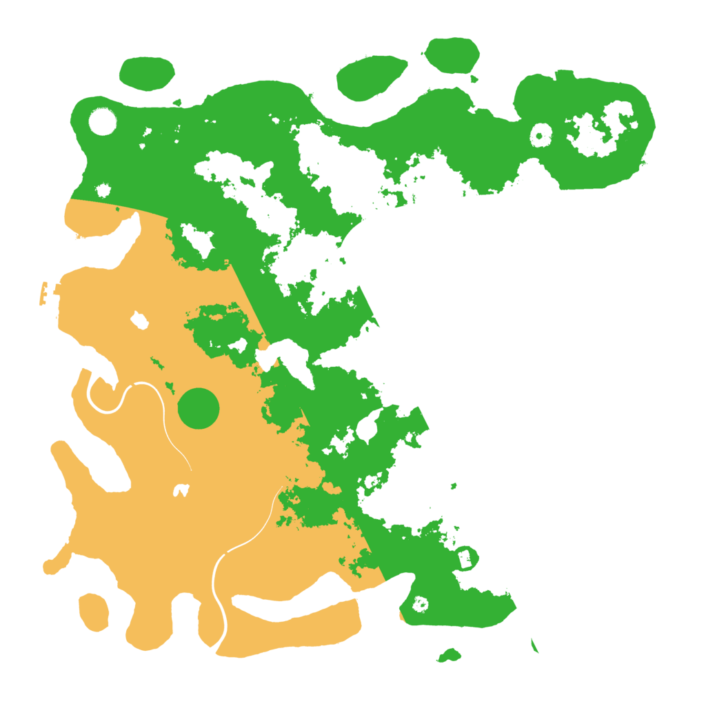 Biome Rust Map: Procedural Map, Size: 4500, Seed: 1035274879