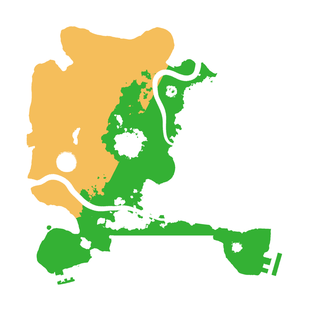 Biome Rust Map: Procedural Map, Size: 2750, Seed: 1117