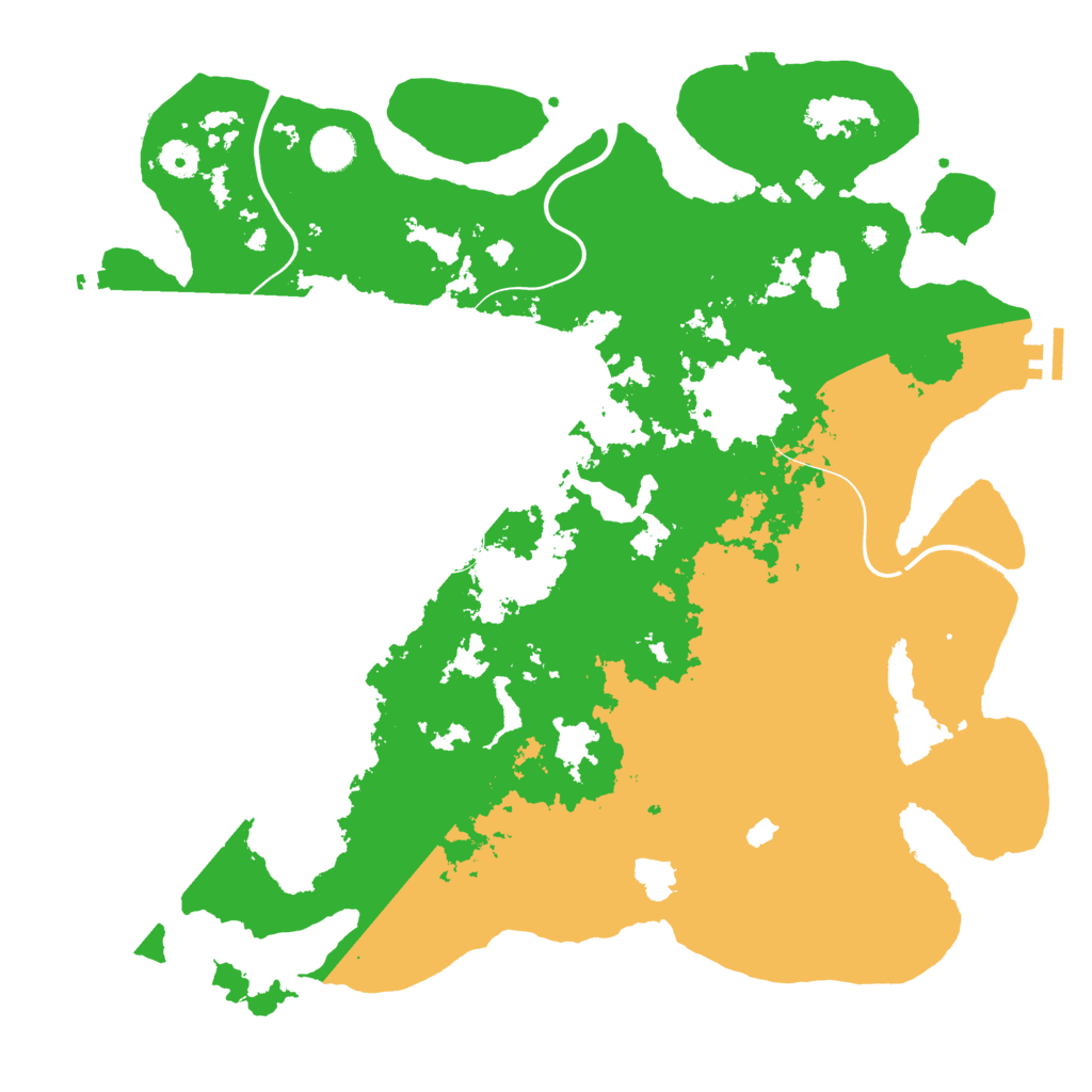 Biome Rust Map: Procedural Map, Size: 4250, Seed: 924358871