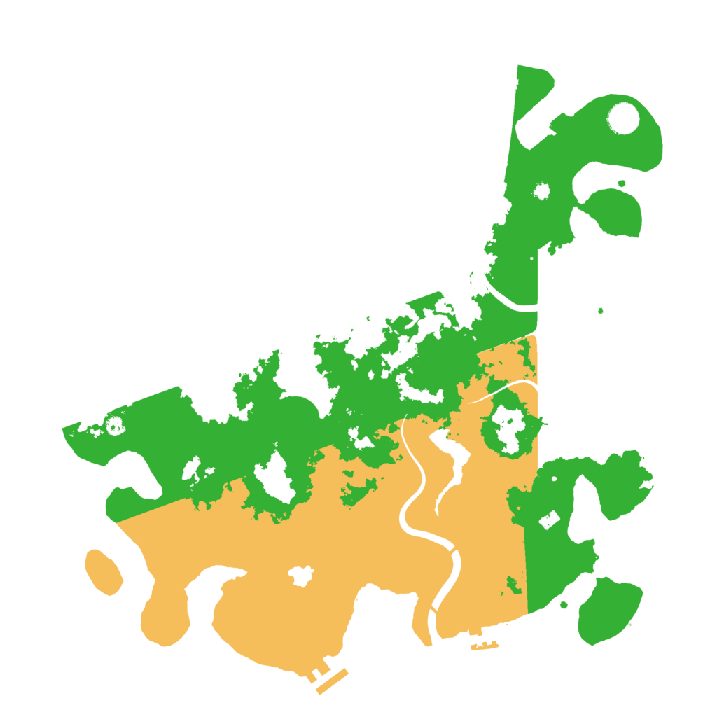 Biome Rust Map: Procedural Map, Size: 4000, Seed: 1811489562