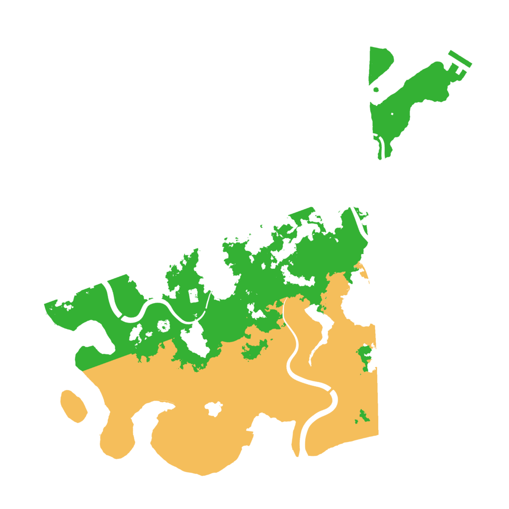 Biome Rust Map: Procedural Map, Size: 4000, Seed: 1811489562