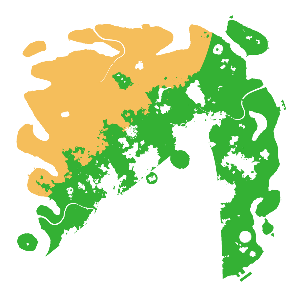 Biome Rust Map: Procedural Map, Size: 4500, Seed: 1508414313