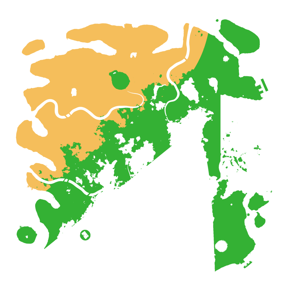 Biome Rust Map: Procedural Map, Size: 4500, Seed: 1508414313
